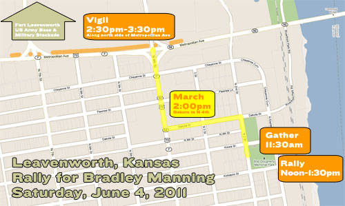 Leavenworth map
