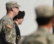 PFC Bradley Manning (C) is escorted by m PFC Bradley Manning (C) is escorted by m