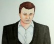 Chad Madaras. Sketch by Clark Stoeckley, BMSN.