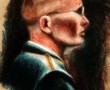 PFC Bradley Manning (sketch by Debra Van Poolen - click for source)
