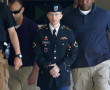 Pfc. Bradley Manning at Ft. Meade, MD. (Photo credit: Patrick Semansky, AP)