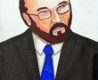 Special Agent Mark Johnson. Sketch by Clark Stoeckley, BMSN.