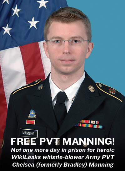 Note that this image is PVT Manning's preferred photo.