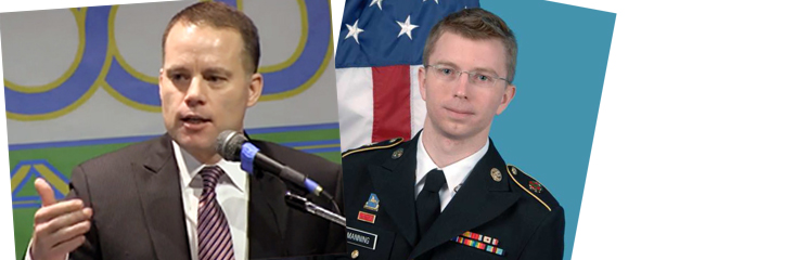 Pvt. Manning's attorney speaks to supporters, text and video